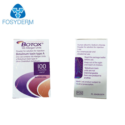 Brow Lift Botulinum Toxin Sterk Allergan Botox Poeder Voor Anti Wrinkels