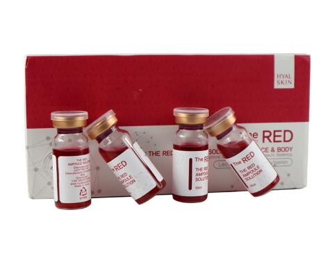 Lipolysis van de 5 flesjes Rode Ampul Oplossing voor Lichaamsvermageringsdieet