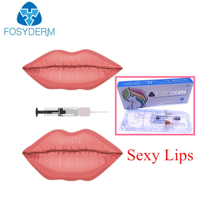 Fosyderm Hyaluronic Zure Huidvuller voor Lippenvolheid de Diepe Lijn van 2 Ml