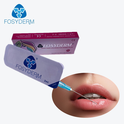 2 Hyaluronic Zure Huidvuller van ml Fosyderm Derm voor Lippen en Middelgrote Rimpels