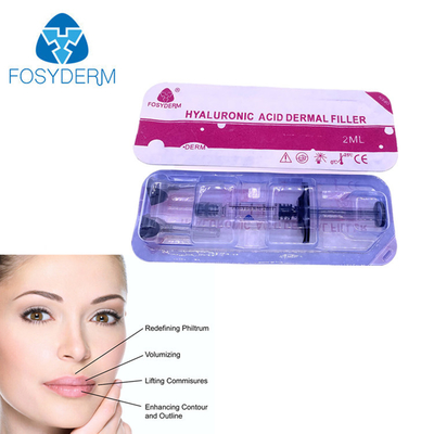 2ml lippenvolheid door Hyaluronic Zure Huidvuller van Fosyderm In te spuiten