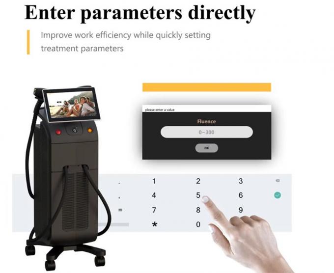 Krachtige nieuwe 808nm Ice Diode Trio 3 Wave Diode Laser 810nm Depilatie 808 Nm Haarverwijdering 3 Waves Titanium Medical Machi 0
