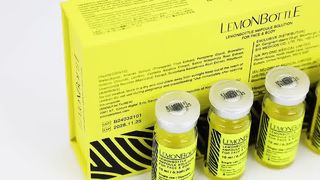 Citroen fles.