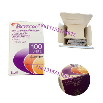 De Injectie Botulinum Toxine van Allerganbotox 100 Antirimpels van Eenhedenbtx