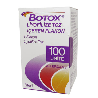 Injectie van het de Toxinepoeder van 100units Allergan Botox Botulinum voor Antirimpels