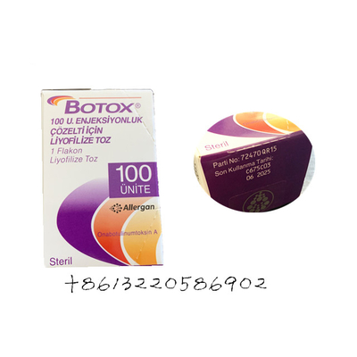 De Koreaanse Botulinum Rimpels van de Toxine botox 100iu Allergan botox Verwijdering