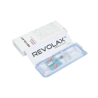 1.1 ml Dermale Lip Fillers Revolax Fijne diepe sub-Q voor anti-rimpel hyaluronzuur injectie