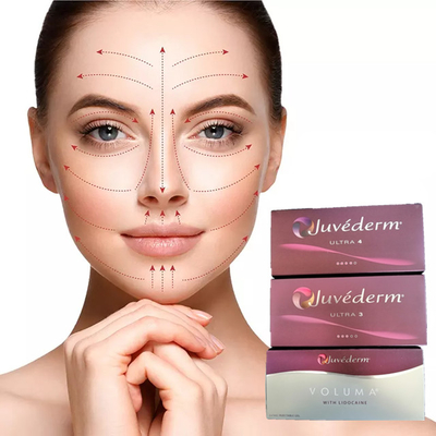 Juvederm Hyaluronzuur huidvuller 2 ml Lipvergroting Gezichtsvuller