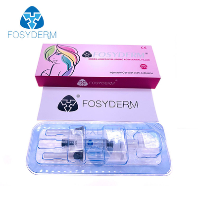 Fosyderm 2 ml Hyaluronzuur Gel Dermale vulmiddel injecties voor gezichts- en neushuidverzorging