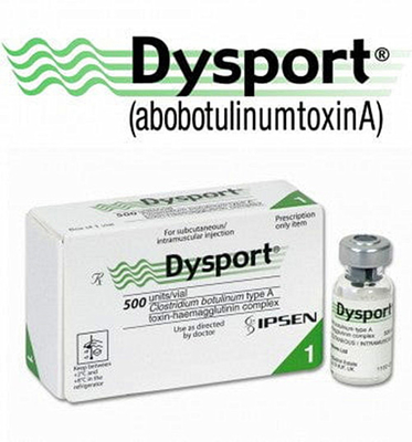 Dysport 500iu Warme schoonheidsproducten Anti-rimpels Botulinum Toxin  Injectie