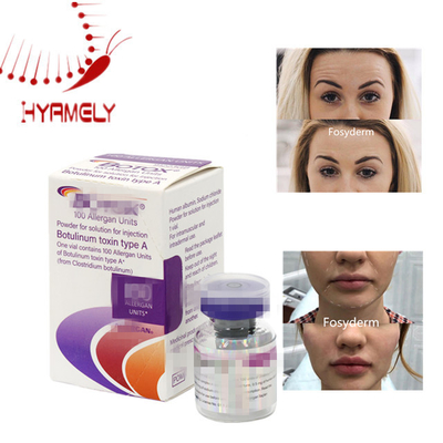 100 Eenheden Botulinum Anti Wrinkle Toxin Allergan Injectie  Voor Anti-Aging Behandeling