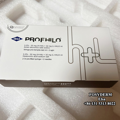 Transparante Profhilo Skin Booster Hyaluronzuur Dermale Filler Eén spuit per doos