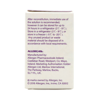 Allergan  van hoge kwaliteit 100 eenheden Botulinum toxin poeder