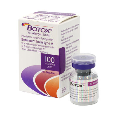 Antirimpels Botulinetoxine Poederdosering 100 eenheden per fles Geschikt voor diverse professionele cosmetische toepassingen