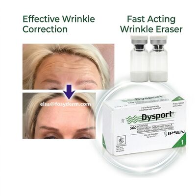 Wit botulinumtoxin poeder farmaceutisch geschikt steriele vorm ontworpen voor medische cosmetica en therapeutische injectie