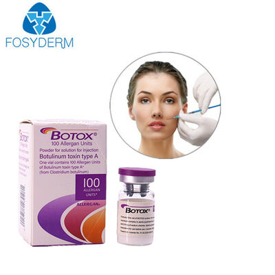 Antirimpels Botulinetoxine Poederdosering 100 eenheden per fles Geschikt voor diverse professionele cosmetische toepassingen