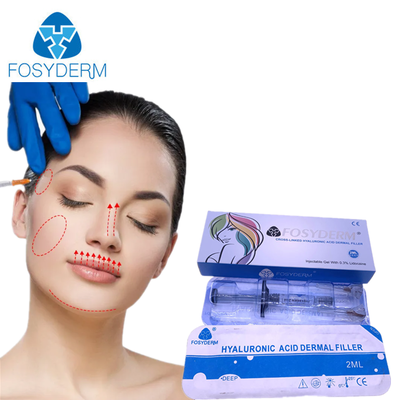 OEM/ODM Acido Hialuronico Ha Dermal Filler Cross Linked Deeper voor Wenk Neus Chin Filling