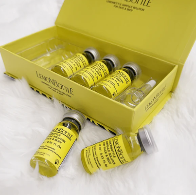 Vetoplosbare injecties 5 flacons X 10 ml Lemon Flask For Weight Loss Lichaamsverminderende injecties