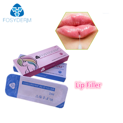 Cross-linked hyaluronzuur huidvuller anti-rimpel lipvergroting