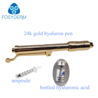 Pijnloze Gouden Hyaluron de Penbehandeling van 24k voor Antirimpel, Huidverjonging