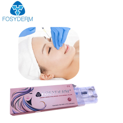 Hyaluronic Zuur van de Fosyderm100% het Zuivere Dwars Verbonden 1ml Injectie voor Lippenvuller