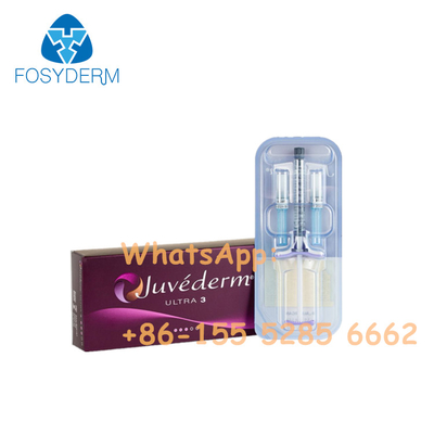 2*1ml het huidjuvederm-Hyaluronic Zure Gel van Lippeninjecties voor Gezicht