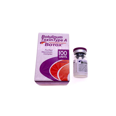 De Toxinetype van Boyulinum van Allerganbotox Behandelingen A de Zorg 100iu van de Injectiehuid