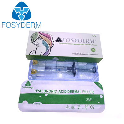 Fosyderm2ml Vullers voor Fijne Lijnen Gezichts Hyaluronic Zure Huid