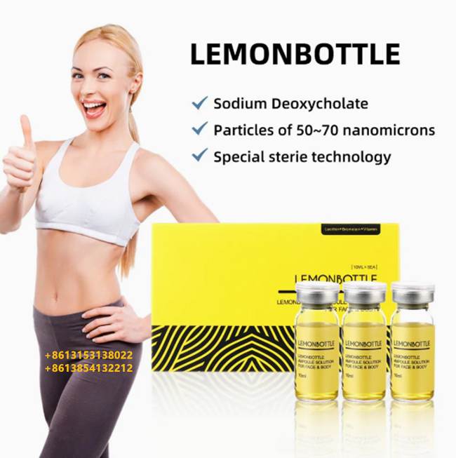 Lemonfles Vetoplossen voor het lichaam Lemonflesoplossing Lipolyse Gewichtsverlies Afvallen
