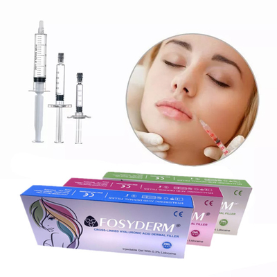 Crosslinked 1 ml hyaluronzuur dermale vuller natriuminjectie