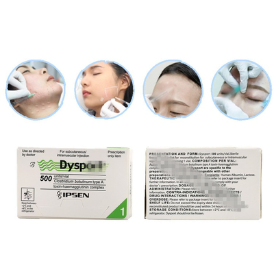 Dysport 500 Dysport 500iu Botulinum Toxin Injectie Voor het verwijderen van rimpels