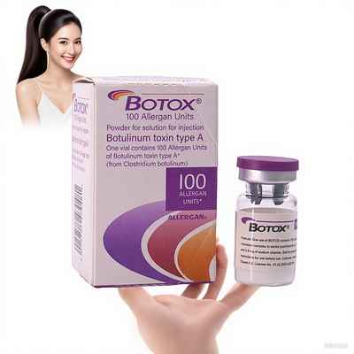 Effectieve Huidverzorging Botulinetoxine 100 Eenheden Poeder Allergan Injecteerbaar