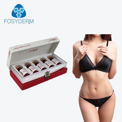 Het vette Oplossen door de Rode Lipolytic Oplossing 10Ml In te spuiten Elk Flesje