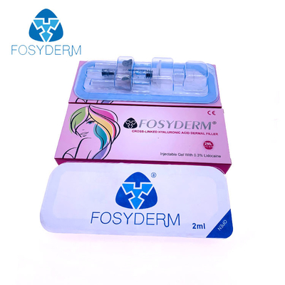 Lippen Molliger van de Dwars Verbonden Hyaluronic Zure Vuller van 2 Ml Fosyderm