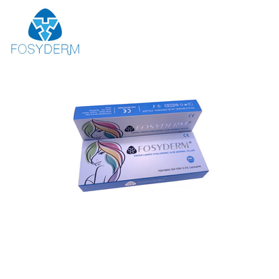 2Ml Hyaluronic Zure Injectie van de Gelvuller voor de Diepe Lijnen van de Neusreparatie