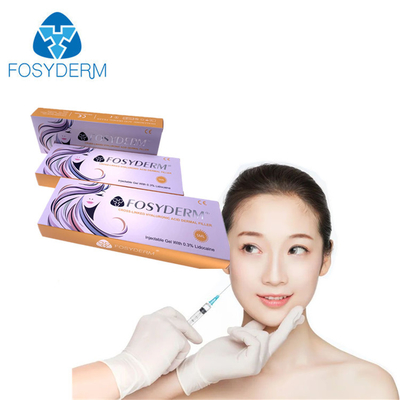 Hyaluronic Zure Huidvuller van 5ml Fosyderm voor Diepe Lijnenneus Chin Cheeks